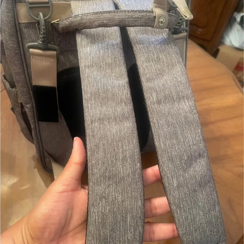 Expandable Diaper Bag Backpack Large Pockets Baby Bag Changing Station Unisex
